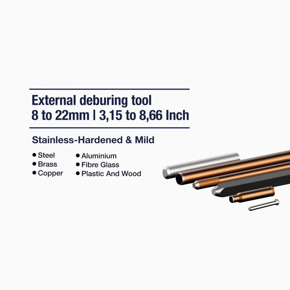 SBV External Deburring Tool, 822mm (5/16"7/8") Up To 26mm (1") SBVTools