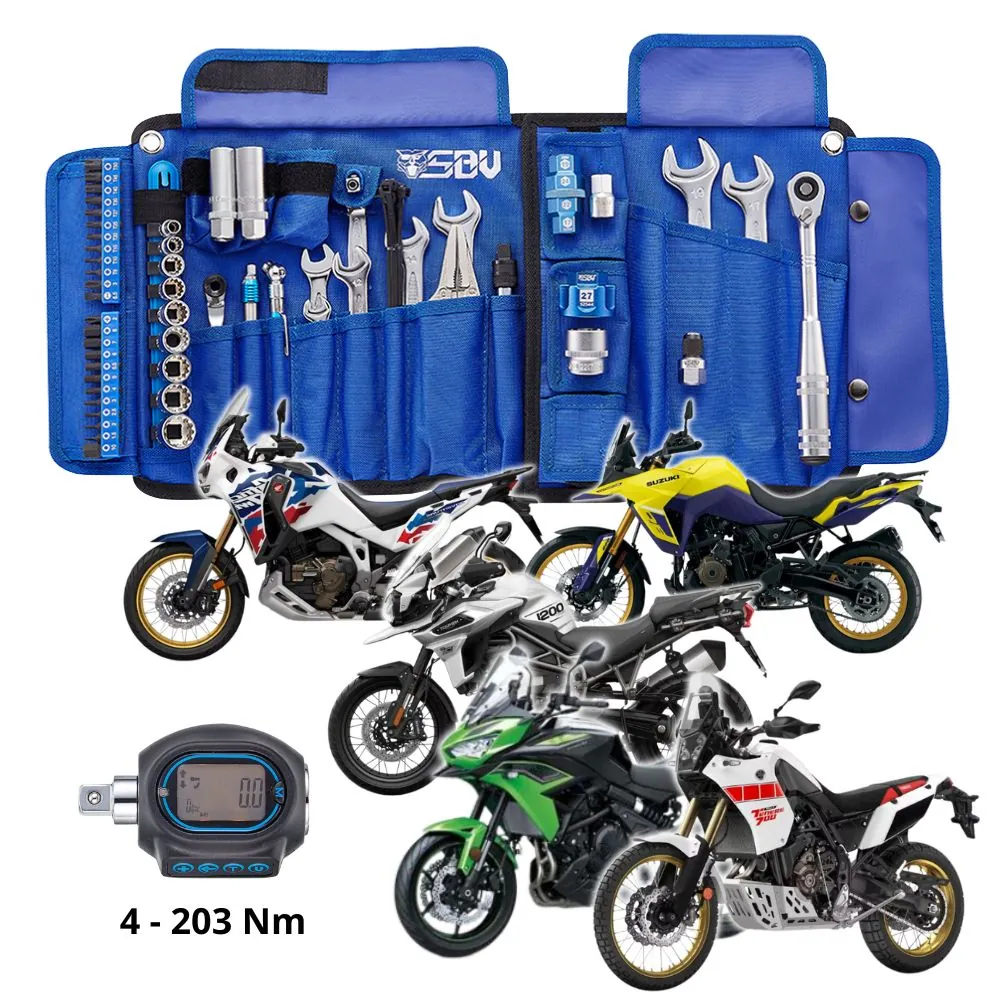 SBV Tools Werkzeugset für Honda, Kawasaki, Suzuki, Triumph & Yamaha  Motorräder - Moto World Tours Online Shop