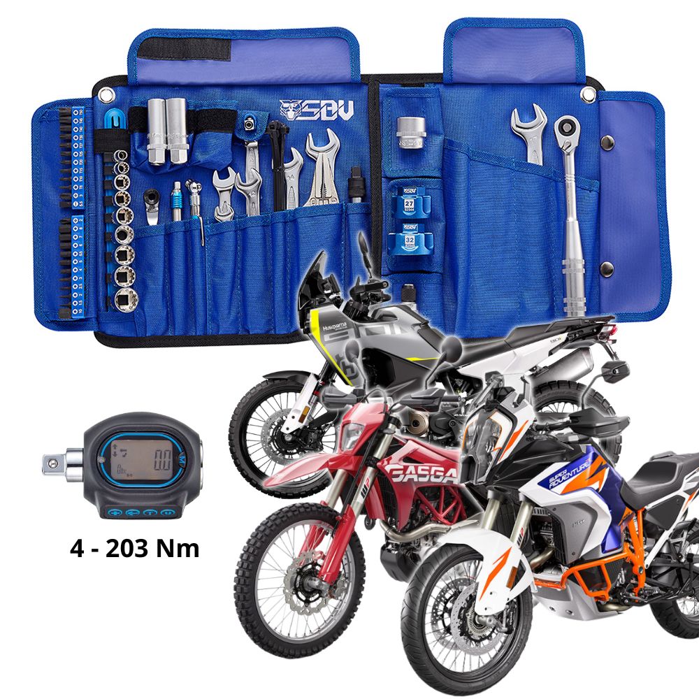 thumbnail image 2 of Motorcycle Chain Slack Tool Guide For KTM, Husqvarna, Gas Gas – Made In USA, Easy Chain Adjustment 2 of 4